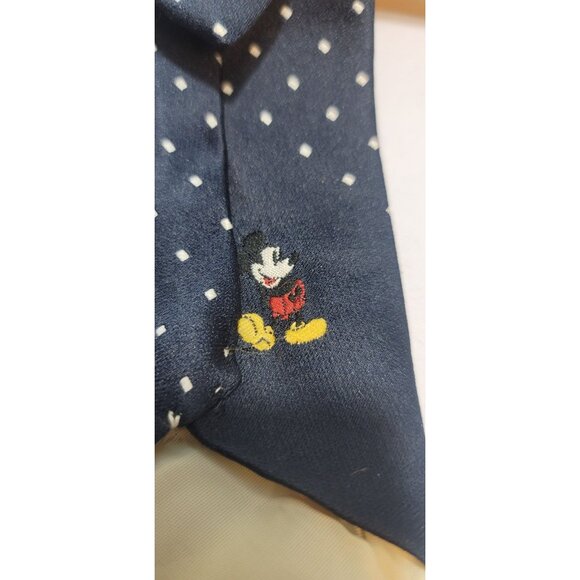 Vintage Cervantes Disney Mickey Mouse Polka Dot Tie Unique Collectable *callout - Picture 4 of 6